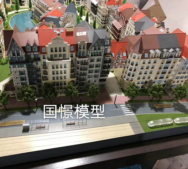 明光市建筑模型